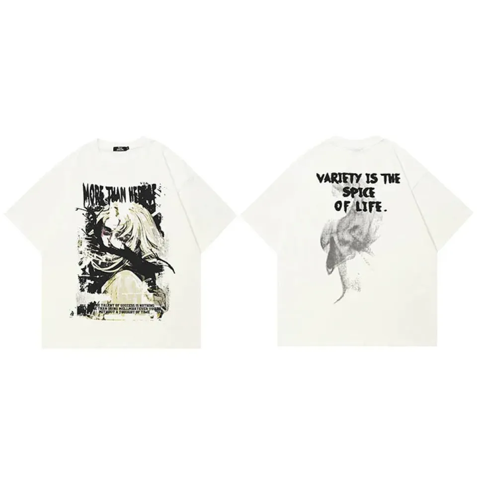 Vintage Anime Portrait Graphic T-Shirt S7b5cab7103124236b340c885462d2070G 86c8003d