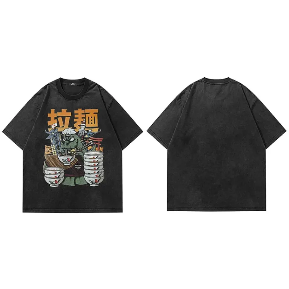 Anime Ramen Monster Graphic T-Shirt Sd14dd269e674401c907ca8d11418fd34N 860cbe65