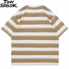 Striped Hip Hop T-Shirt – Blue & Brown S23f94c0af5d047e59d3ea74439a40b83q 88d69e07