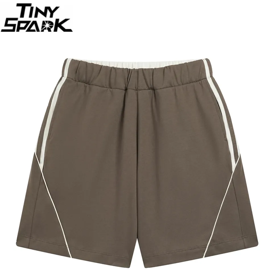 Side-Stripe Patchwork Track Shorts Sdd4431ed7f6748cf85bc4a27e75b5c7be 8810b2ca