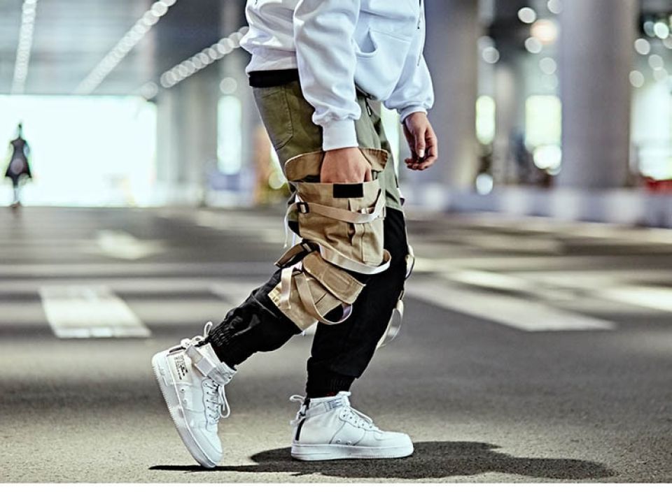 Strapped Chunky Cargo Pants