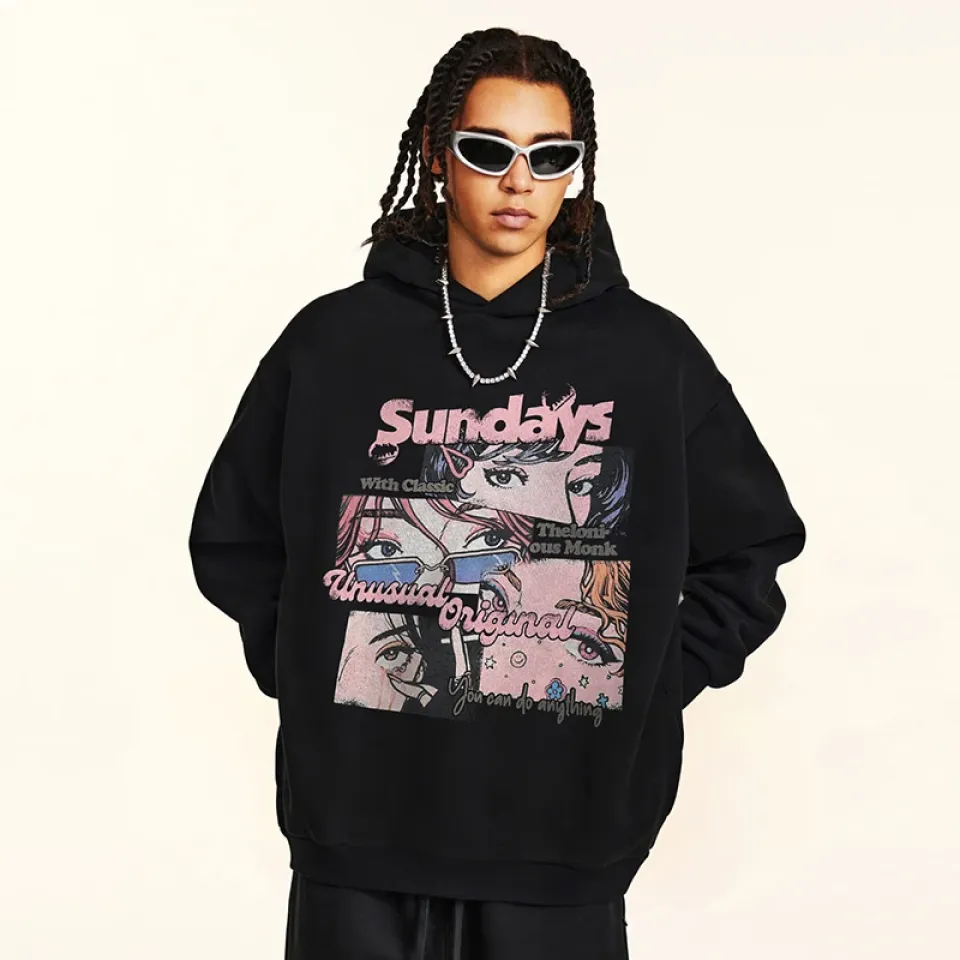 Retro Anime Eye Graphic Pullover Hoodie S1b31d08a18d64de0b8ae685b1f4cdb02q 8a9479fb