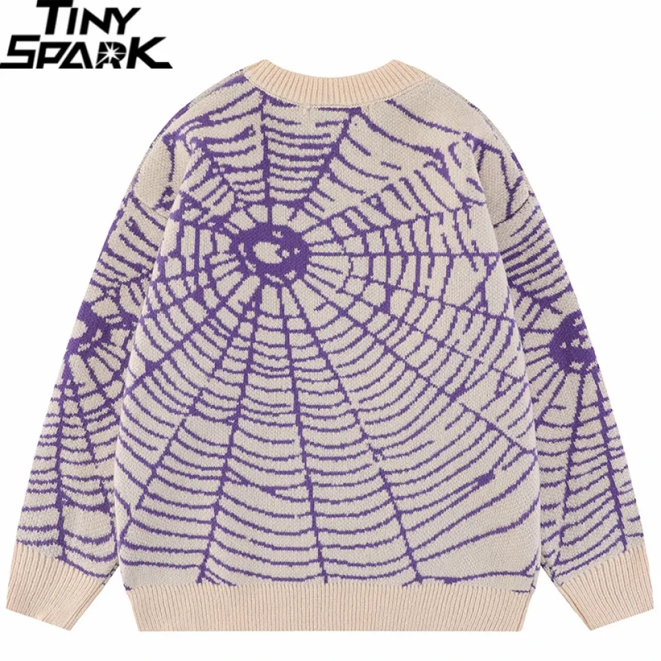 Spider Web Graphic Streetwear Sweater 2 Spider Web Graphic Streetwear Sweater S4a34803b8510468dbd80f7860f8c19e4g 8a80955b