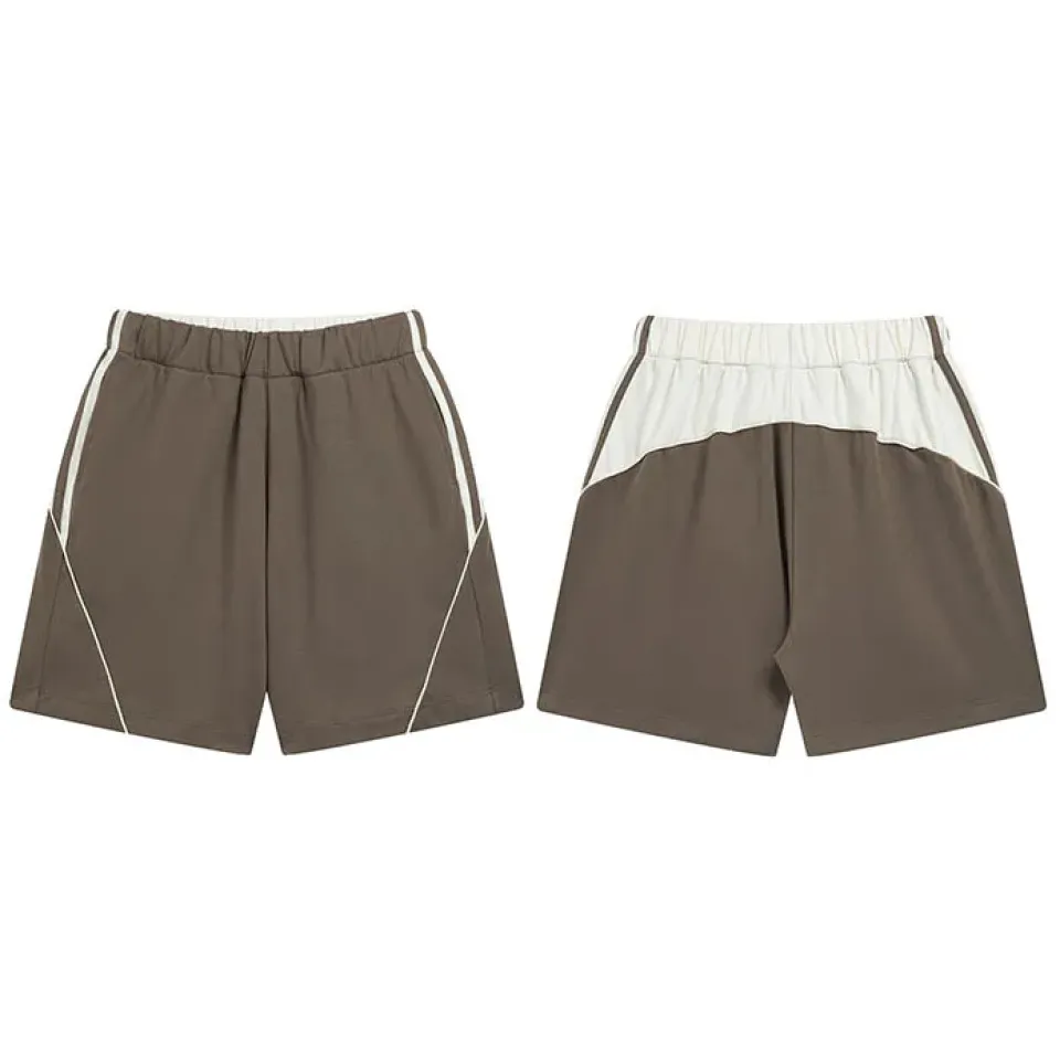 Side-Stripe Patchwork Track Shorts S9344d4fd10e0439293e83d92de3a9de5M 8a157cd2