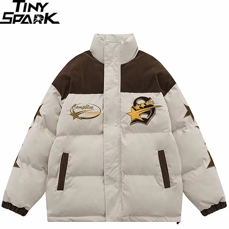 Homepage retro patchwork corduroy parka jacket 1 8da720b5