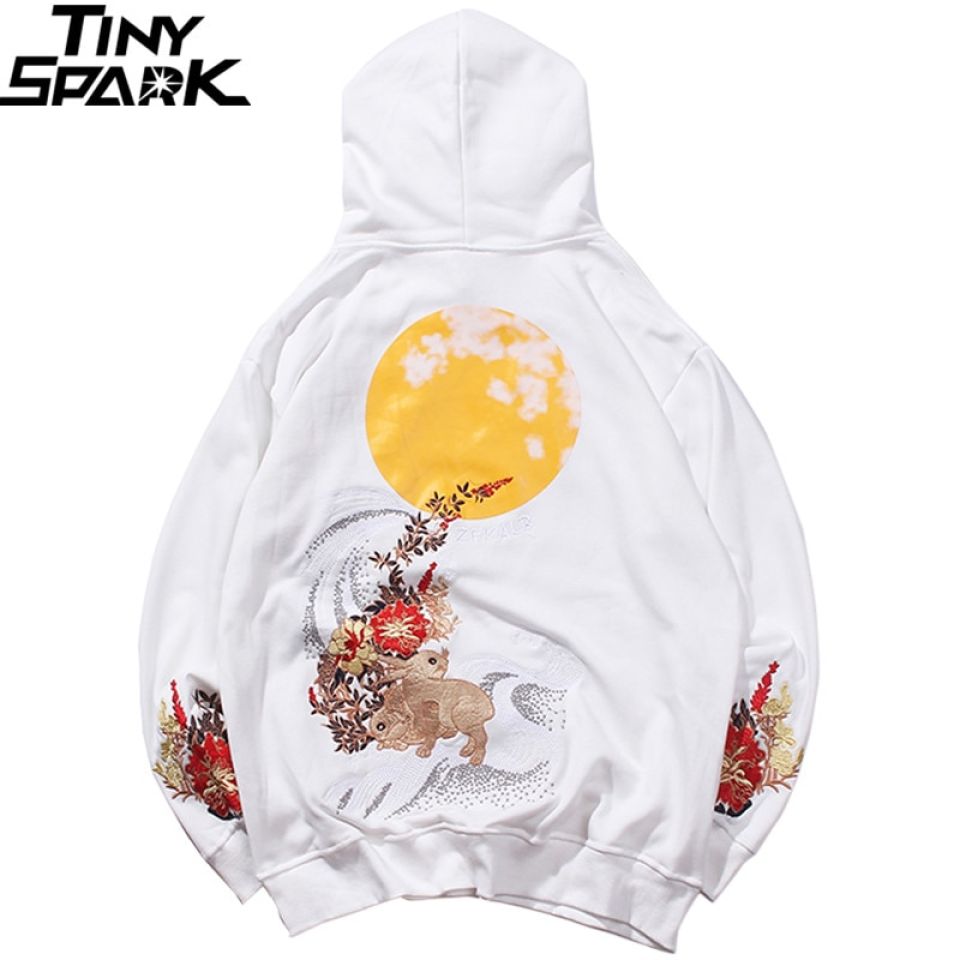 Floral Rabbit Hoodie