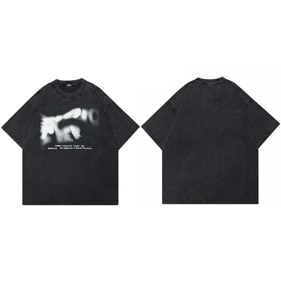 Oversized Blurry Letters T-Shirt Sc48de3e47d554b4fa3ace2e2465a3233U 8f542e1f