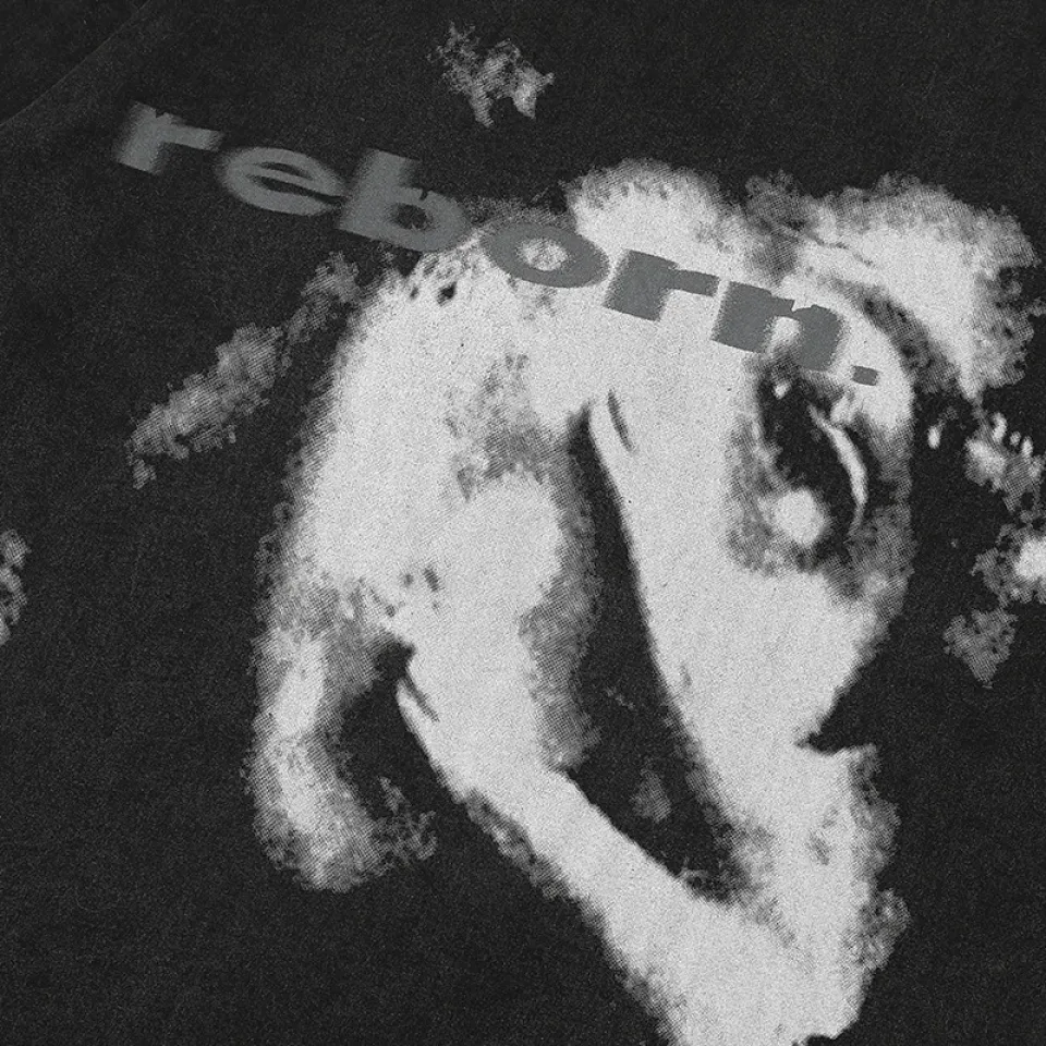 Oversized Half Face Graphic T-Shirt S75cef11562e8483984b7b23b62807c08x 90843687