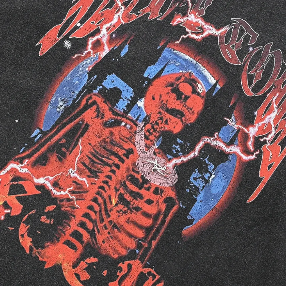 Vintage Wash Skull Graphic T-Shirt S9eaae5fd594245158d5be8e7beec692aS 93ead293
