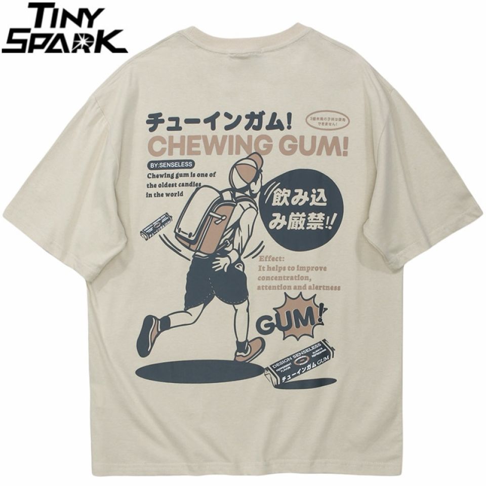 Japanese Kanji Running Cartoon T-Shirt 4 Japanese Kanji Running Cartoon T-Shirt S2b82f200a6eb4239b9ad3242772f37ccu 1 94830cb9