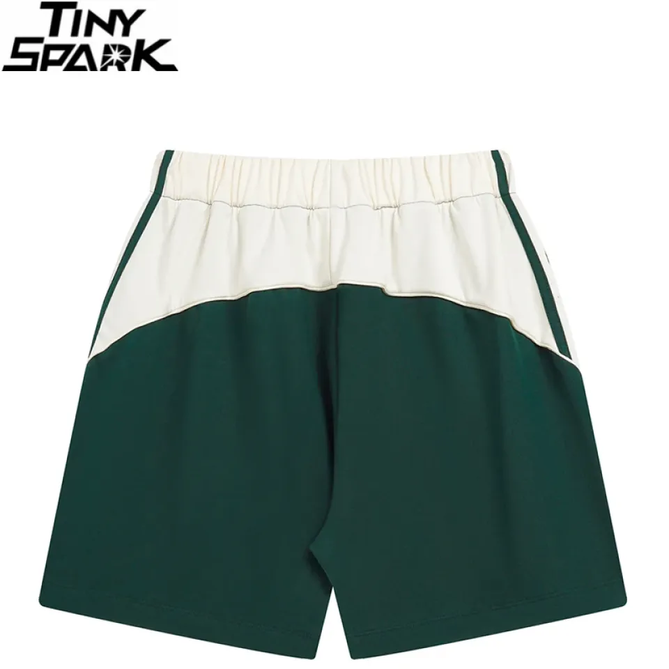 Side-Stripe Patchwork Track Shorts Sad52c1eb7c6f4c0f87d4cbe511348afbd 950460dd