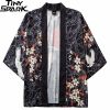 Heron With The Rising Sun Poly-cotton Kimono 15 Heron With The Rising Sun Poly-cotton Kimono