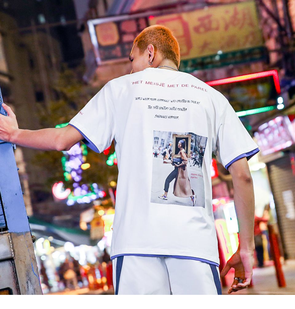 The 'Quirky' Girl With The Pearl Earring Tee HTB1diIBLQvoK1RjSZFDq6xY3pXaK 96e2875d