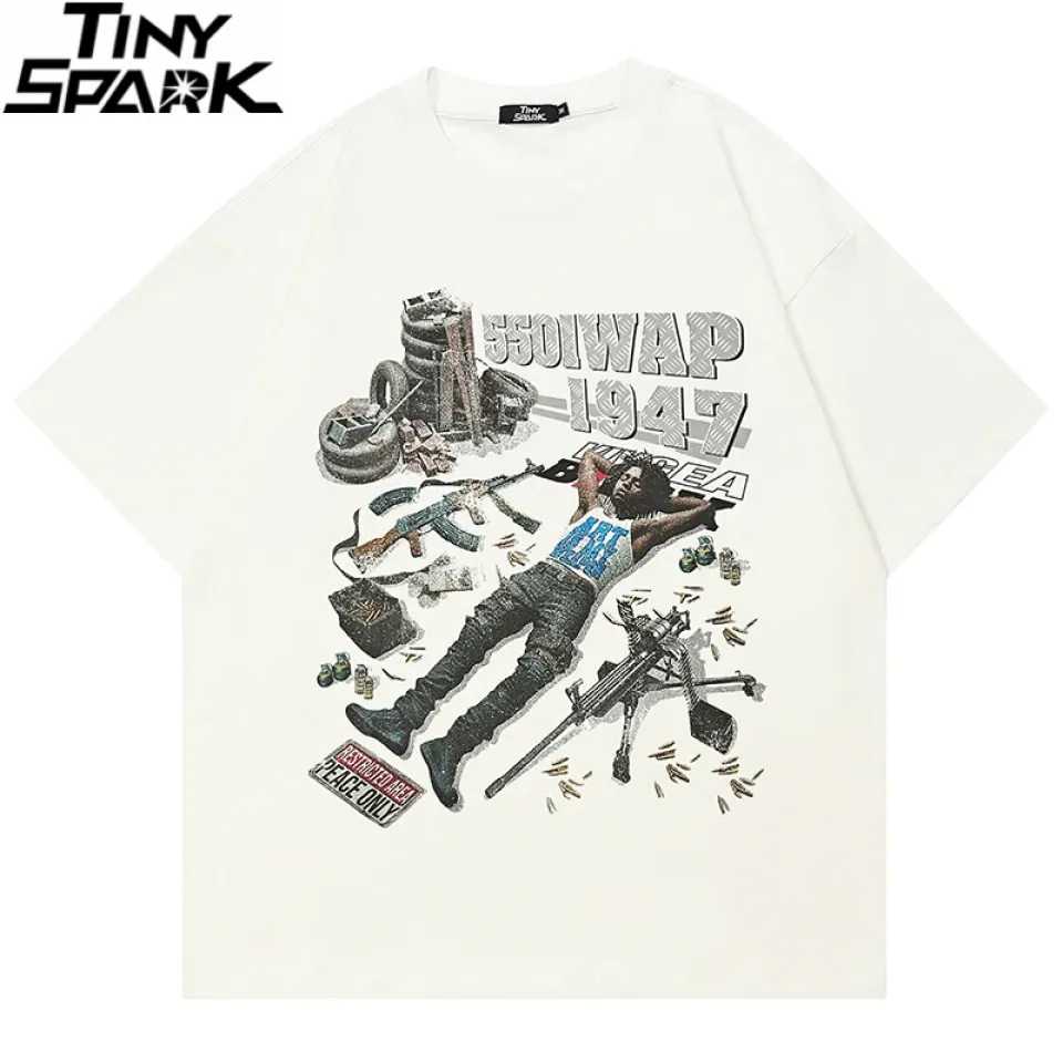 Vintage Gun Graphic T-Shirt S581b5b8fb93043a0b797b2d3779bc942Q 96fccf27