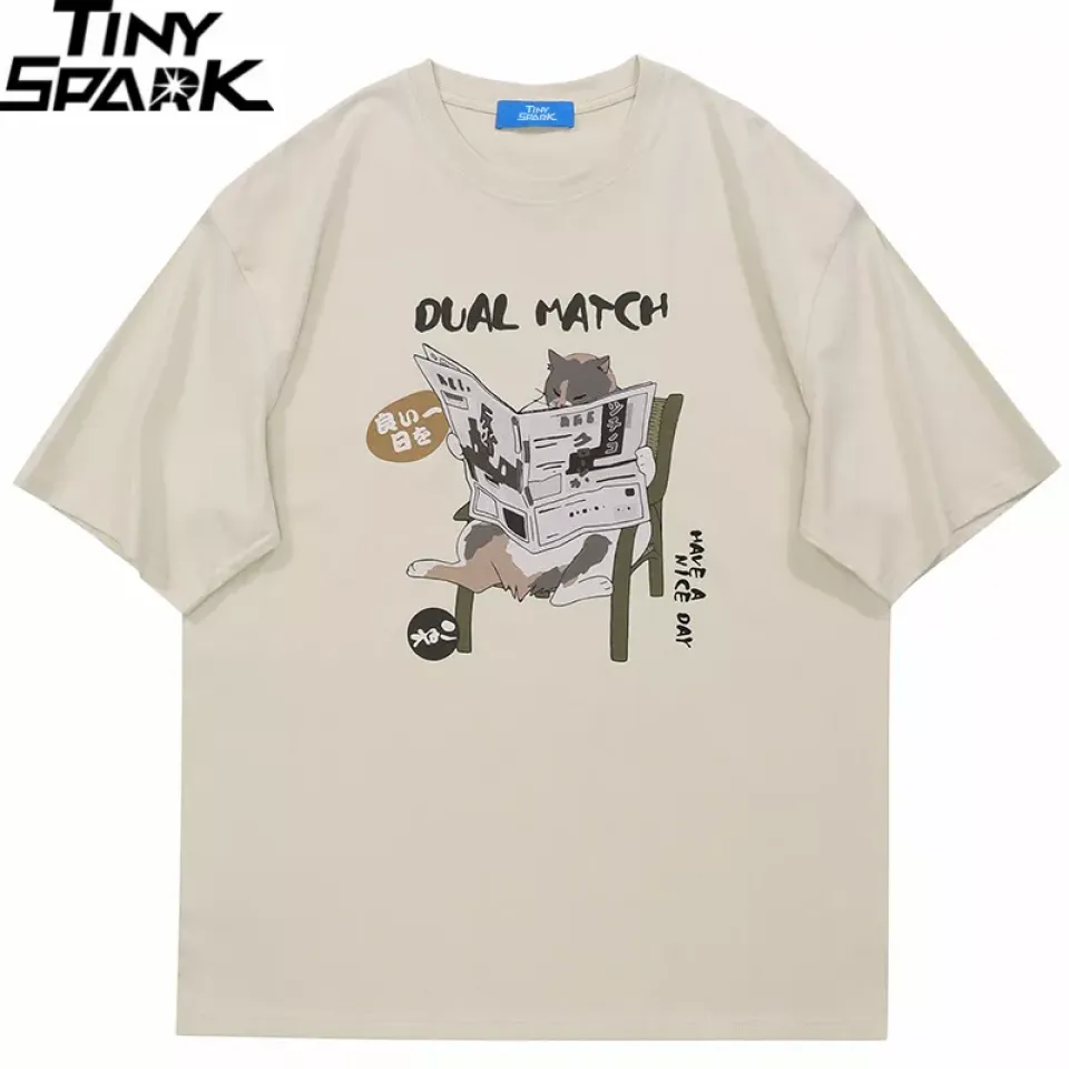 Streetwear Active Cartoon Cat Graphic T-Shirt 1 Streetwear Active Cartoon Cat Graphic T-Shirt S3d40d153f6d042b28766b775fdb86a271 97b96682