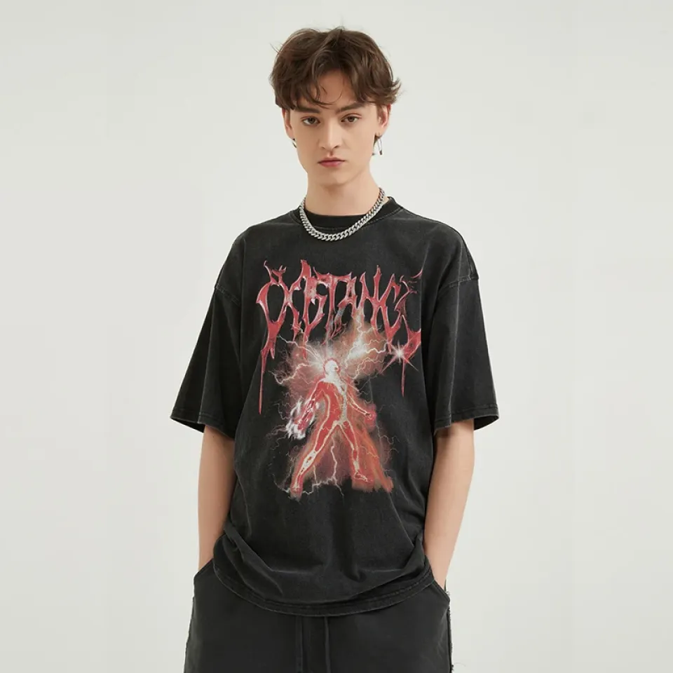 Retro Lightning Graphic T-Shirt 3 Retro Lightning Graphic T-Shirt S4a644b21419e407a98c423b5f5c53817H 9714030b