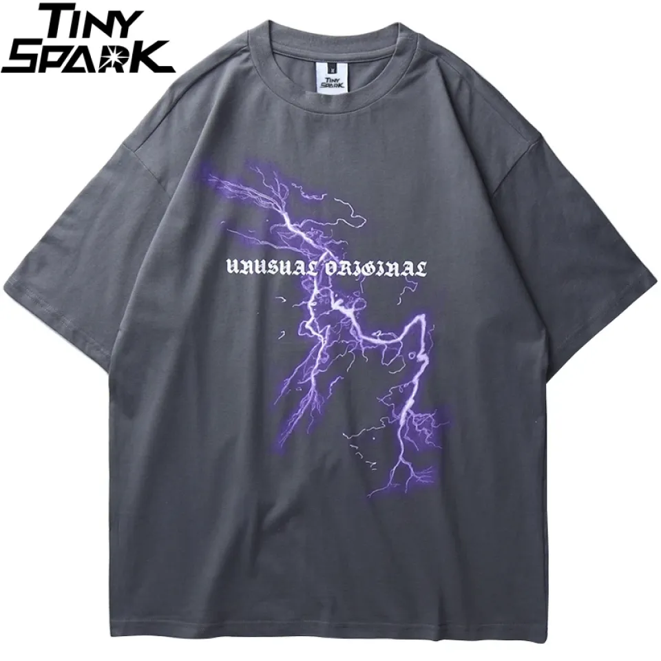 Oversized Lightning Skull T-Shirt S694a793d8c094794abc190e4cdc3314et 9983ccd0