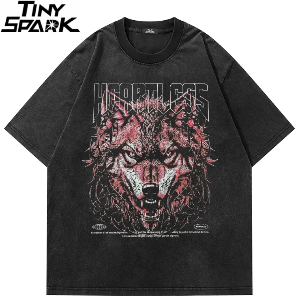 Heartless Wolf Portrait Graphic T-Shirt Sae92ba1bfab842abb1e0fe4aca480004s 9a1d81ce
