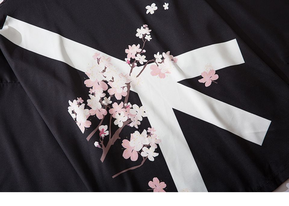 Japanese Cherry Blossom Peace Sign Kimono H9fc56b96f4494e608db69070bb040b5dn 9b60b4ab