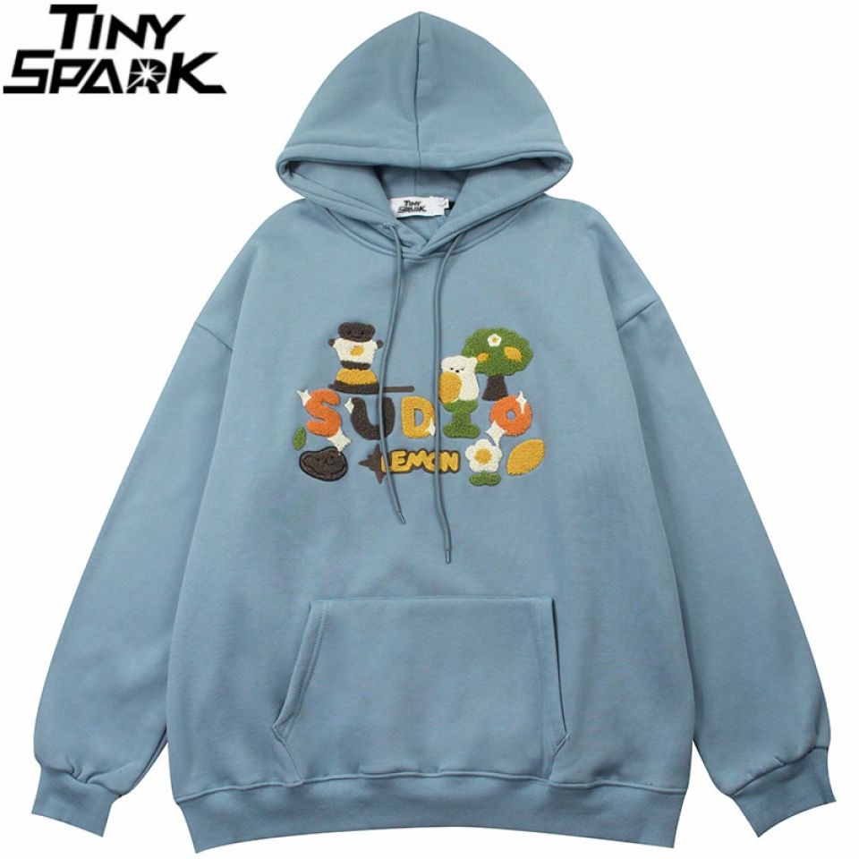 Fuzzy Embroidered Hoodie Ha0a5c9288e34477488aa6eb0205e11e1A 9ba02e7c