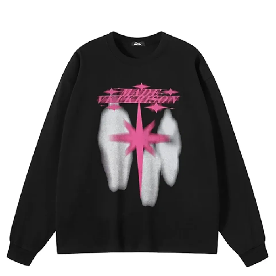 Crimson Star Shadow Graphic Sweatshirt S847864f5b4334b9d8267a42dfeb472e15 9bfd3f9e