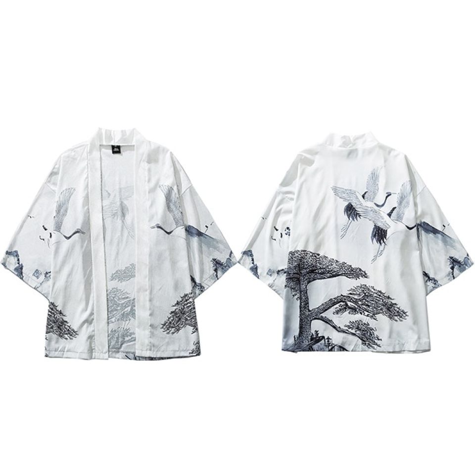 Baobab Tree Poly-cotton Kimono