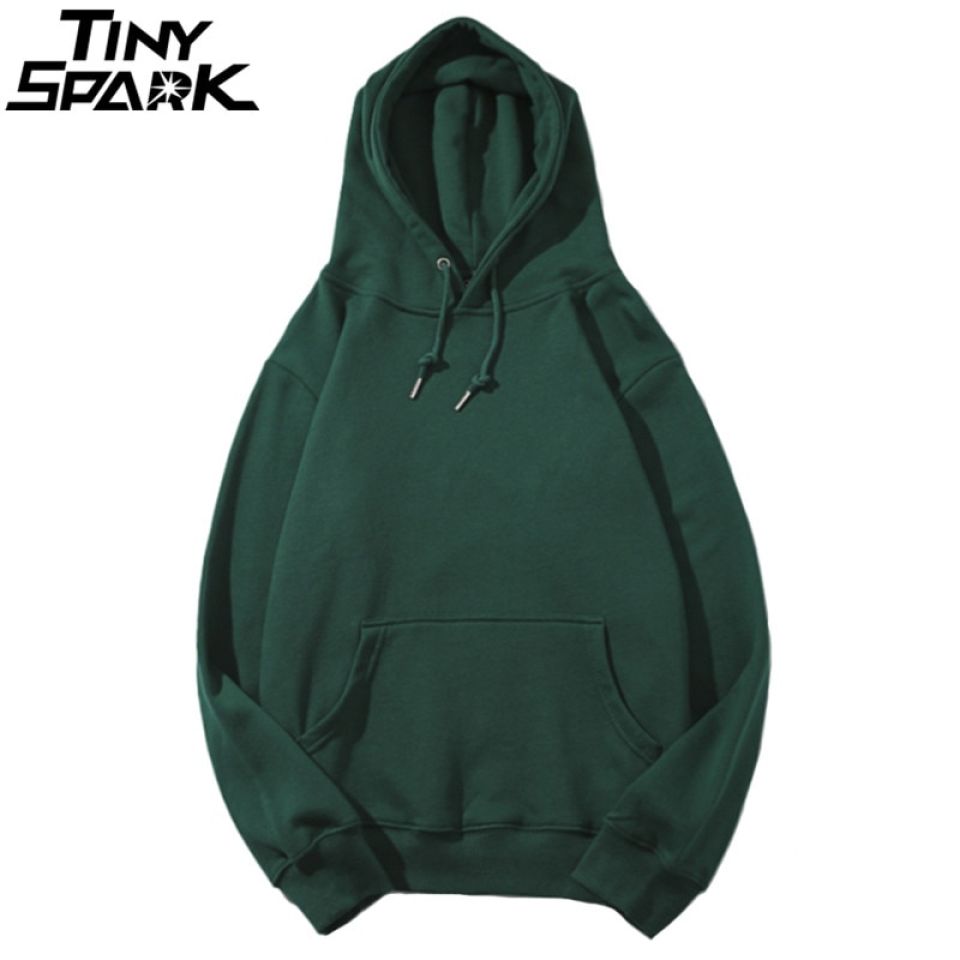 Plain Poly-cotton Sweatshirt Hoodie