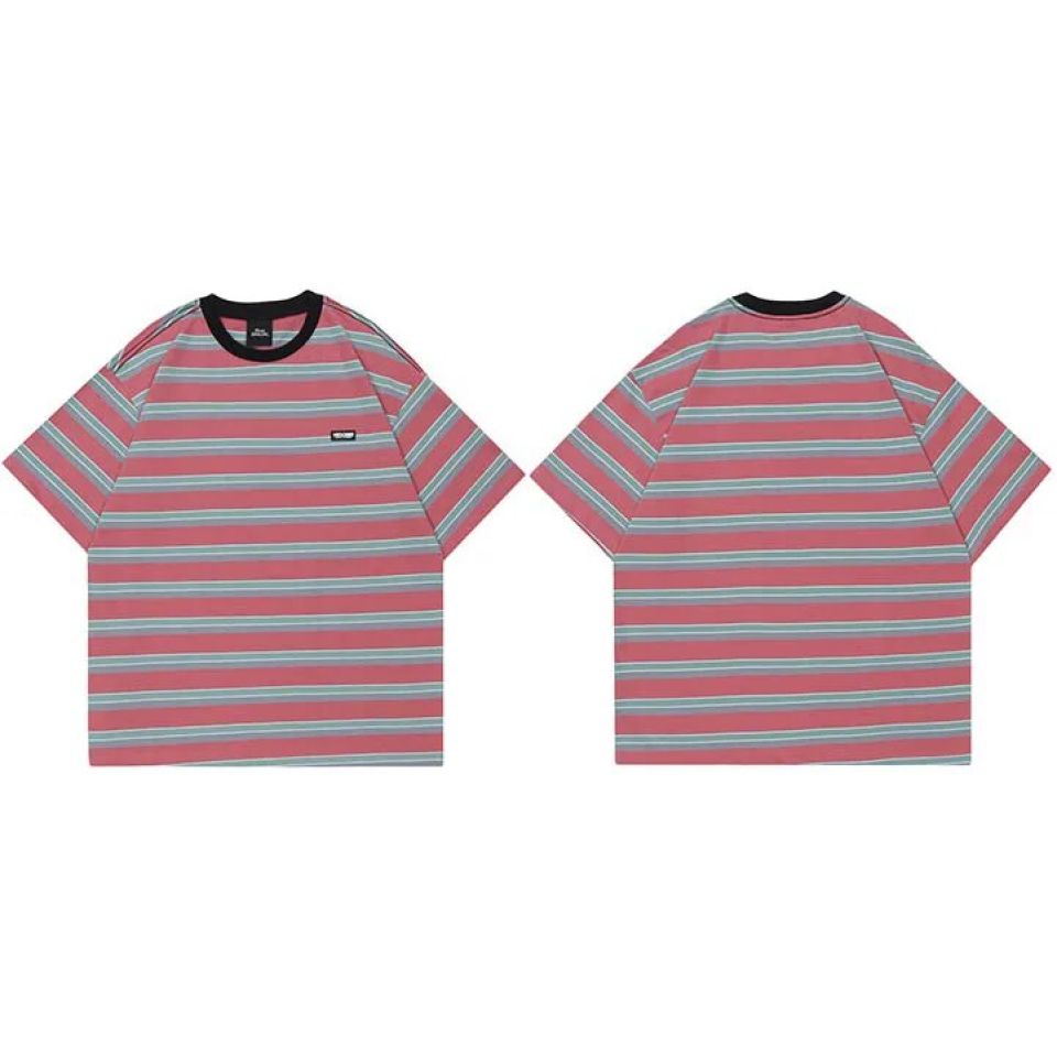 Red Grey Striped Oversized Tees S1706396a93c64a65b6e3359fb7492bfaU 9ceb93e5