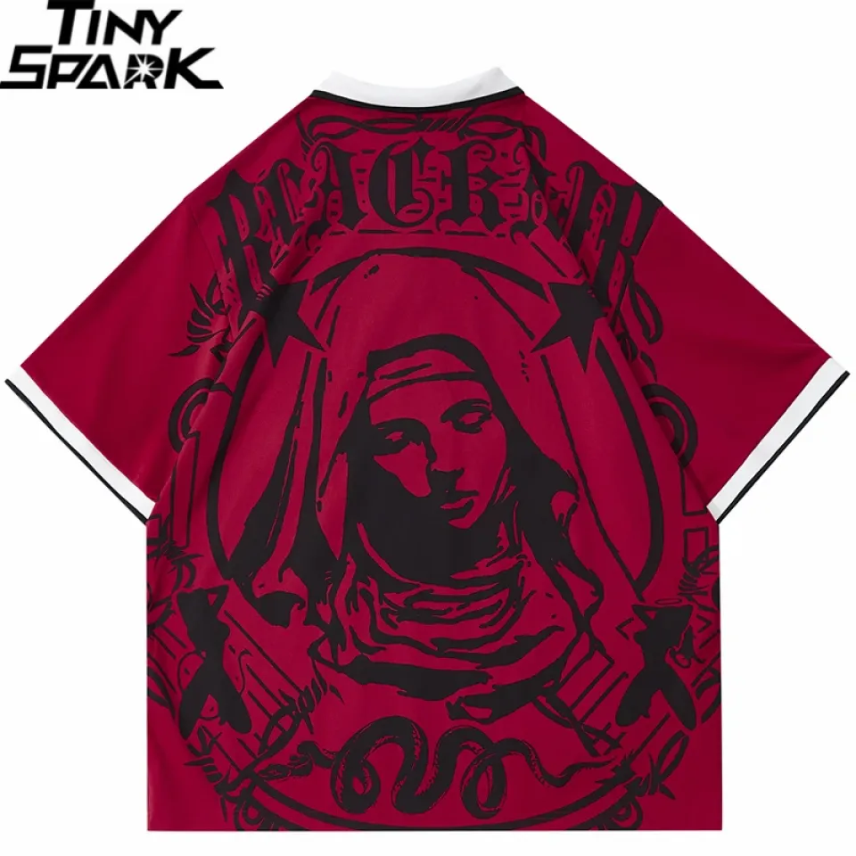Virgin Mary Graphic Embroidery Tee S0e98b85c7c9c47ba9ddc1bf49581cbc6Q 9e86882d