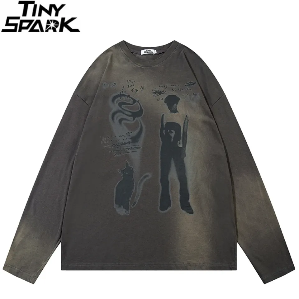 Graffiti Long Sleeve Hip Hop Tee S36604ebedb564cb2ad0ecf3e73c6e348q 9e71fed4