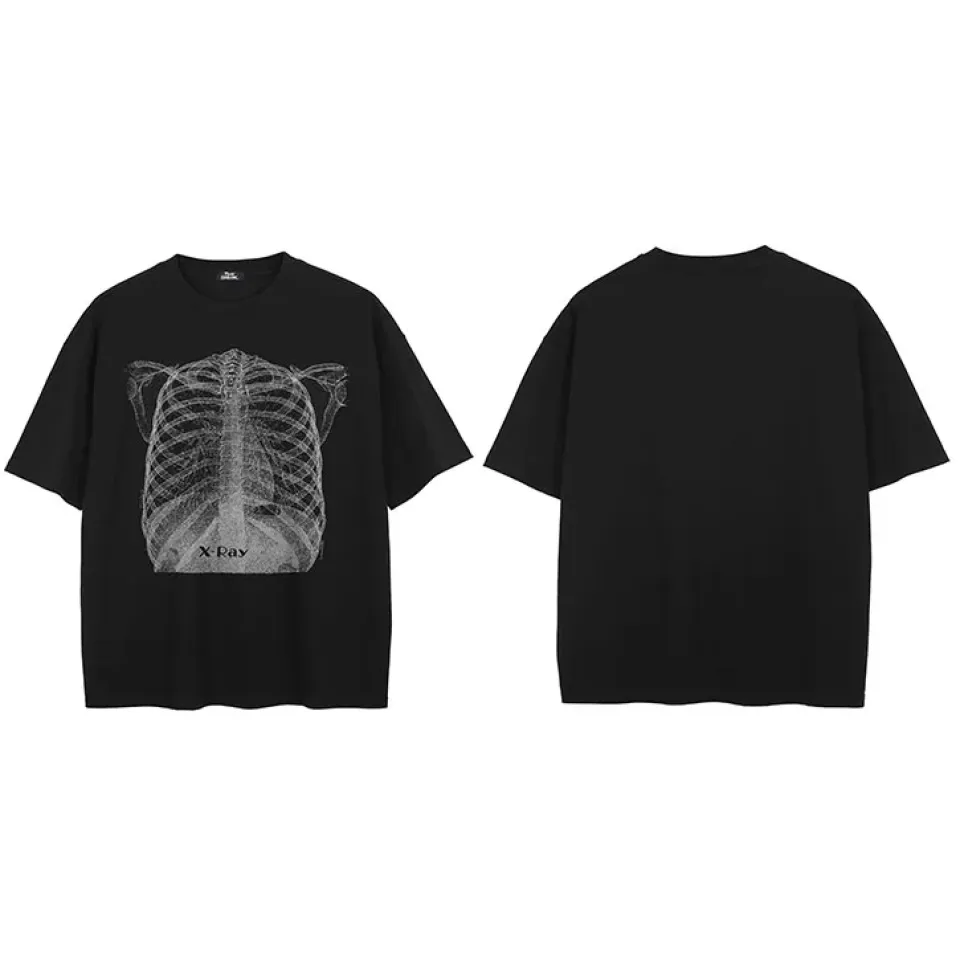X-Ray Skeleton Graphic T-Shirt S4f177581709346048ccac5e569c368771 9f295f5a