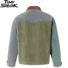 Color Block Patchwork Corduroy Denim Jacket 17 Color Block Patchwork Corduroy Denim Jacket S60688521ce784c0589fe7c8f96db2ea3T a0216894