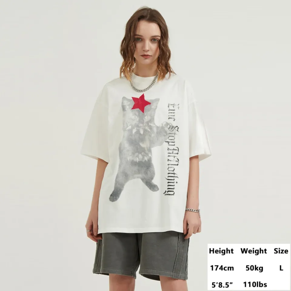 Red Star Cat Graphic T-Shirt S6f493eaac08b4534b9afb7ddfb618dack a0cc6352