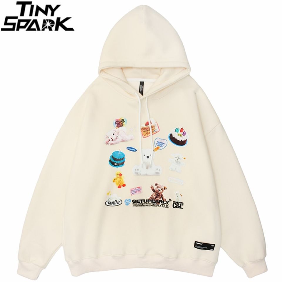 Birthday Bear Hoodie H4b84f6e5ff784fff9a314180bc7cb02aY a1413e66