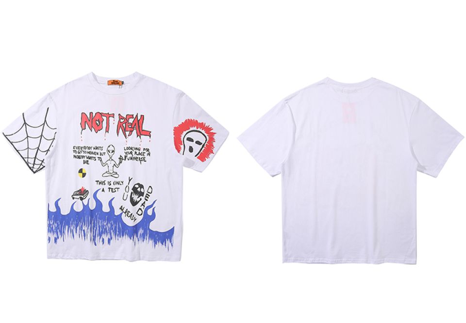 Not Real Cotton T-shirt H586632f44f314a4abe75c61d827392daV a2852fd1