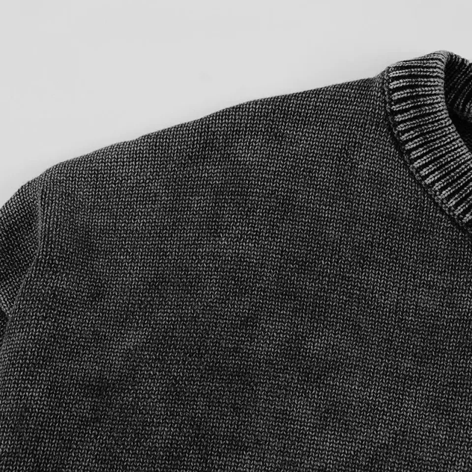 Aesthetic Faded Black Graphic Knitted Sweater Sf065611c1b5544d99bca5b2b7a40debar 1 a3c89fcf