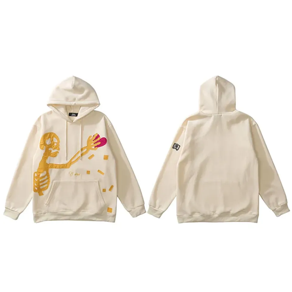 Skeleton Heart Graphic Hoodie Sa27390d671f24fe9b43fa3d19eec18df3 a42e904e