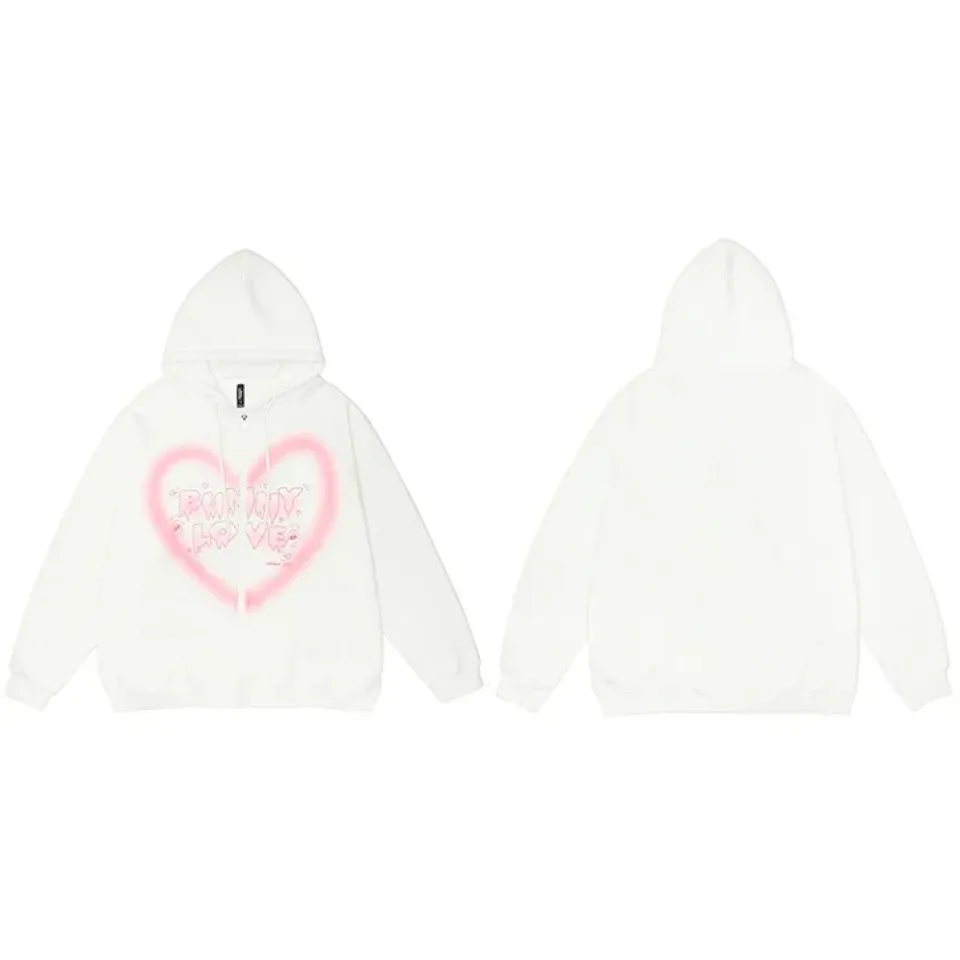 Blue Heart Bunny Love Zip-Up Hoodie Sf6c565be247a46c8ac18d4e32438f99eB a41e0eb9