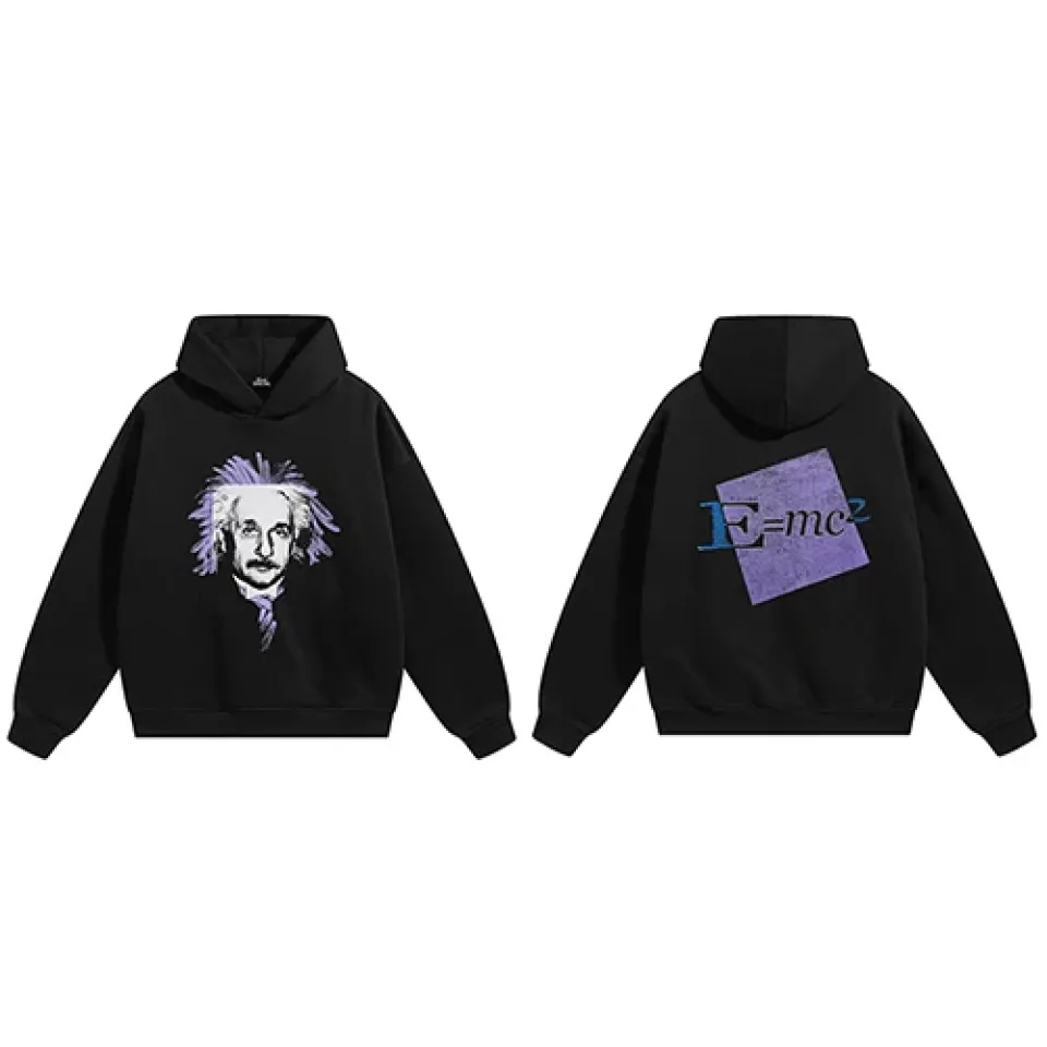 Albert Einstein Graphic Print Hoodie Sd572e8b639a54df5b2008cfc245e6478M a5c436bf