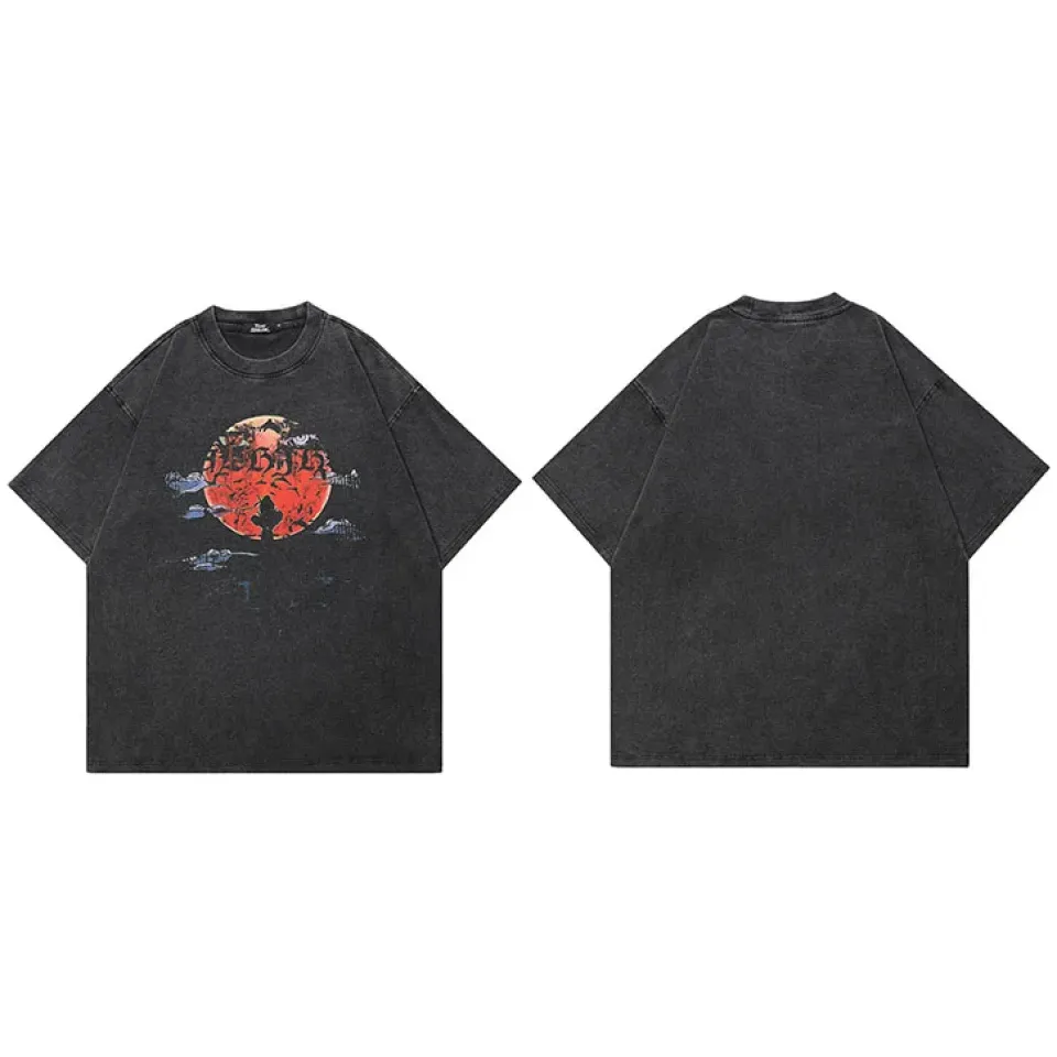 Washed Anime Sun Graphic T-Shirt Sb9493d41041c43c4b1a329a7f40fde24l a66a7898