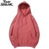 Solid Colored Sweatshirt Hoodie