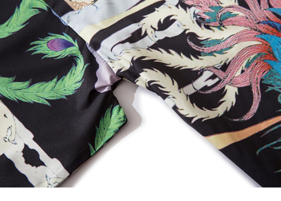 Colorful Kingfisher Poly-cotton Kimono 14 Colorful Kingfisher Poly-cotton Kimono H93b91defb8744bc3b65f35e6429d063bl a893ba34