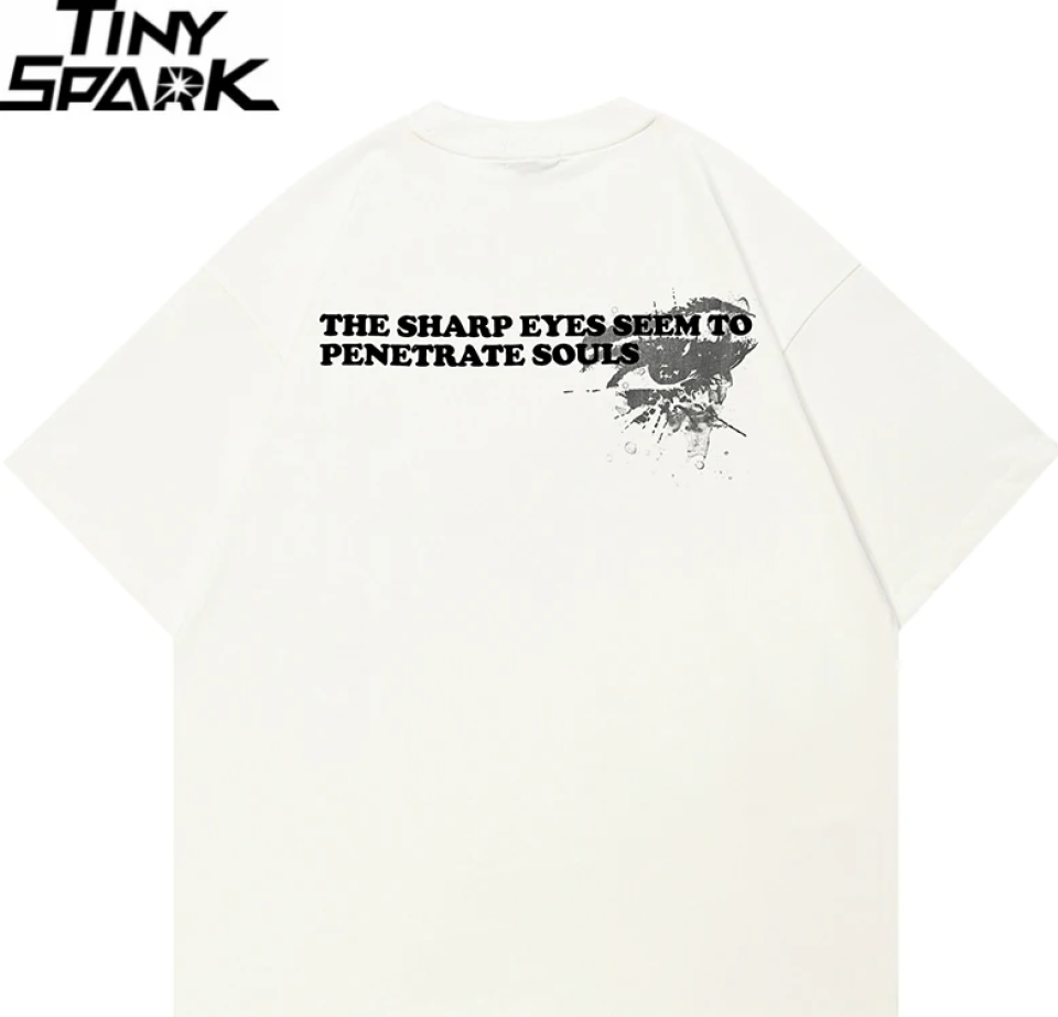 Eyes Print Casual White T-shirt 9f27ac98 ddfc 412c 9c74 6c83055b28cb899952 a9655460