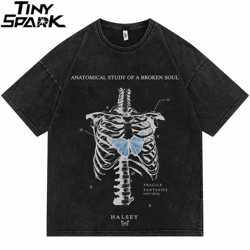 Butterfly In Ribcage Graphic T-Shirt S1499a26ec8ba4491ac004914db594897h a9ad2b9c