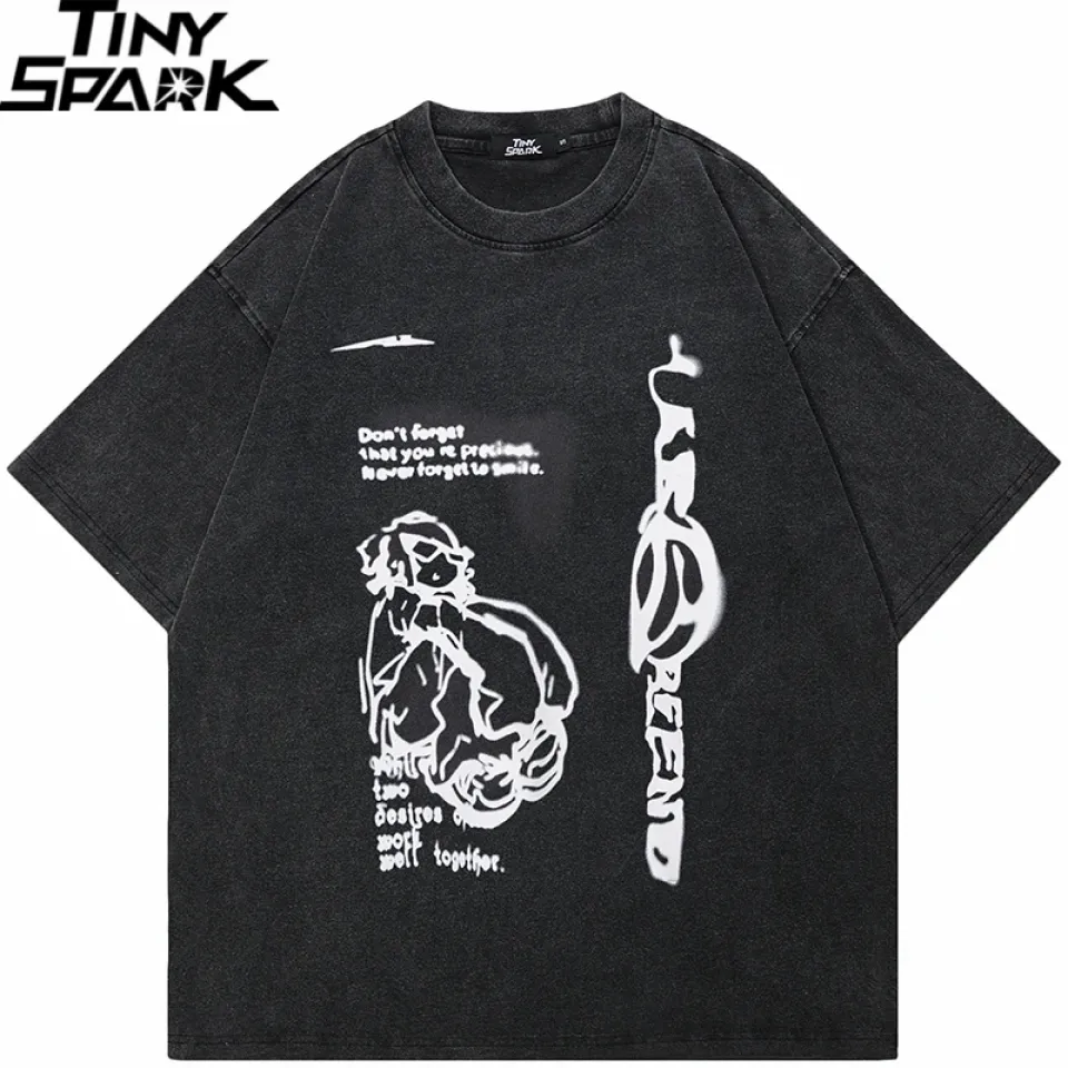 Retro Washed Black T-Shirt S5d28bada31c94739bc6e0a7efd67cfa4z a90005eb