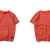 Horizontal Striped Cotton T-shirt HTB1vTYgjFuWBuNjSszbq6AS7FXax aaa7e044