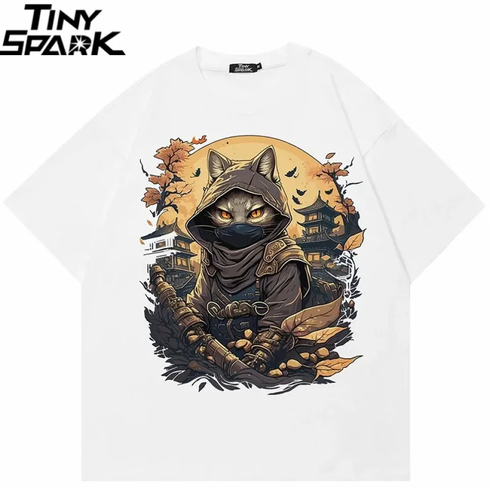 Japanese Ninja Cat T-Shirt S4a29bf1b6f5747db9ad4e0e863fefd77S aad0cc05