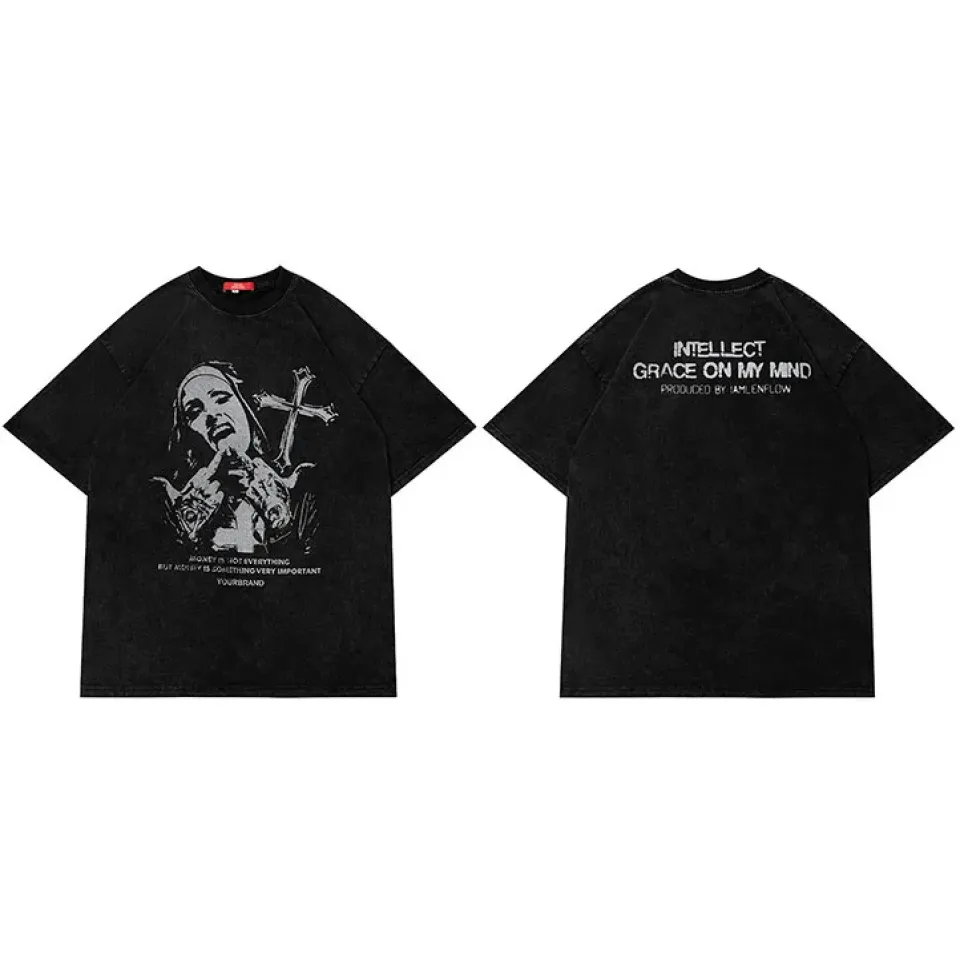 Oversized Cross Sister Graphic T-Shirt S90aa0d478df74debbbbc8ff92a9fdc4fP aacf52b7