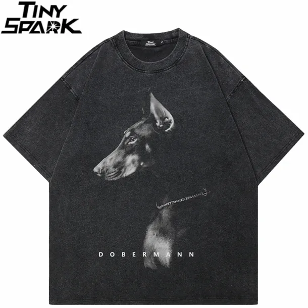 Doberman Graphic T-Shirt S9650a54c5f06487880780db95993f0e0Z ab2c5a7c