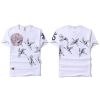 Flying Cranes And Sun Cotton T-shirt Hc92f13a417324350acd96d9616138a87F adf3a026
